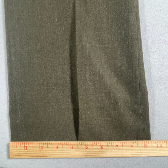 Defense‎ Logistics Agency Pants Mens 34L Army Green Trousers Slacks - Picture 4 of 11